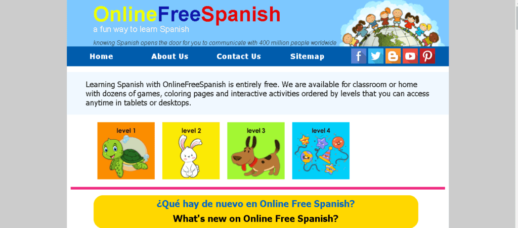 OnlineFreeSpanish: Study Spanish for free