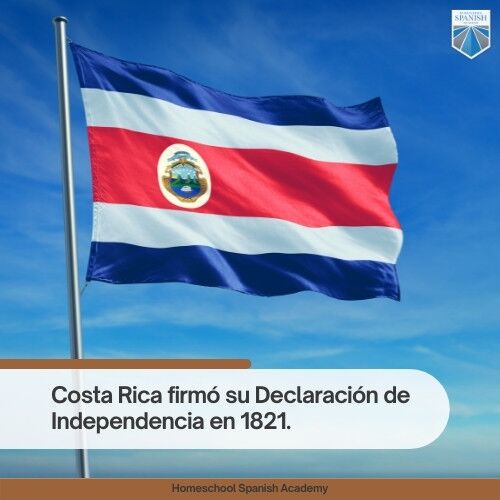 Who did Costa Rica gain independence from?