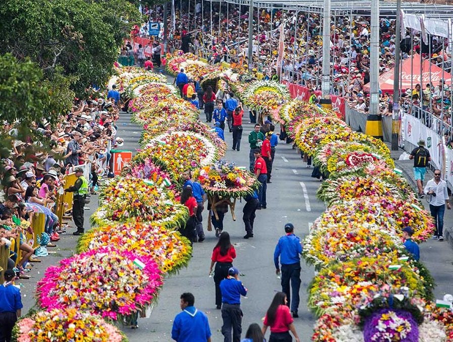 All About Colombia's Impressive Flower Festival