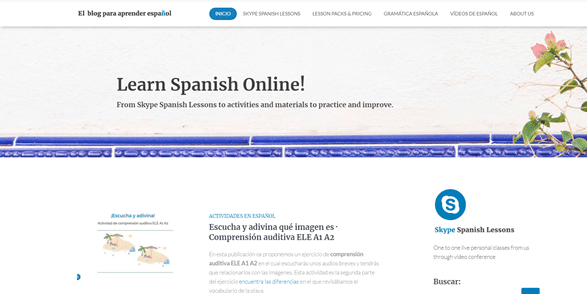 Learn and practise Spanish with Lingolia