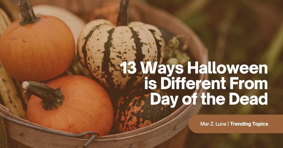 13 Ways Halloween is Different From Day of the Dead
