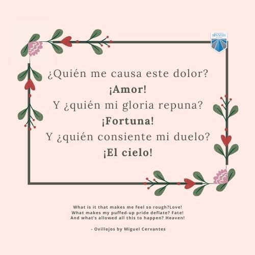 8 Romantic Poems In Spanish For